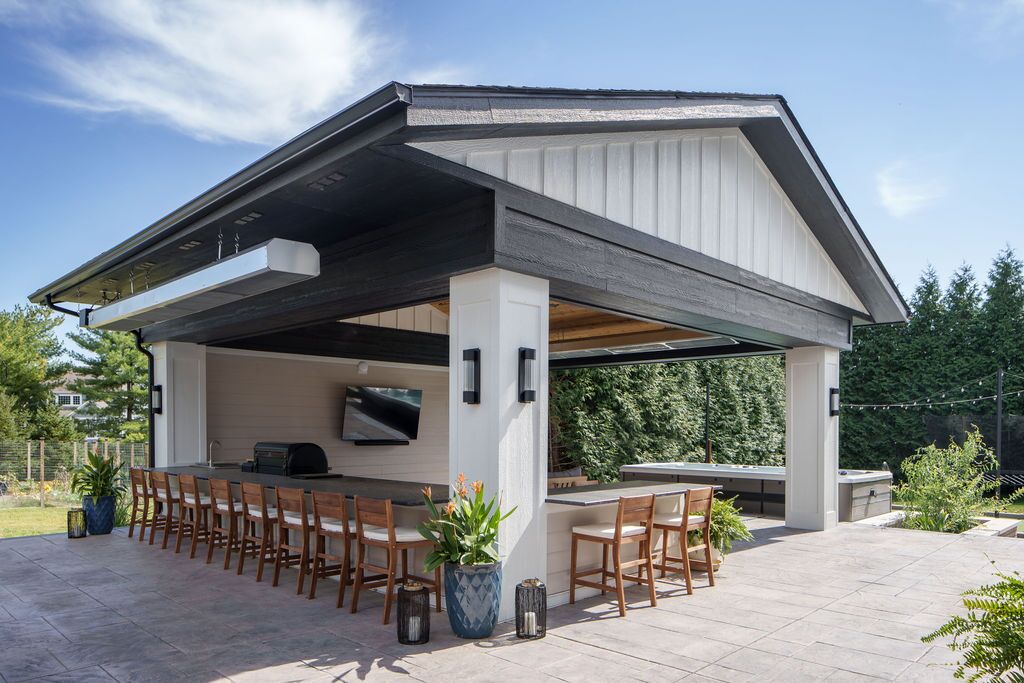 outdoor pavilion in westerville, oh