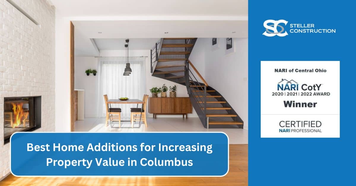 best home additions for increasing property value in columbus